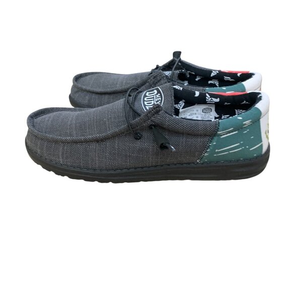 Hey Dude Wally Funk Hecho Mens 11 Shoes Mexico Flag Slip On Comfort Sneakers NEW - Picture 6 of 14